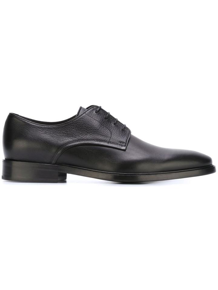 Lanvin Two Fabric Derby Shoes