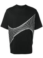 Diesel Black Gold Net Print T-shirt, Men's, Size: Medium, Cotton
