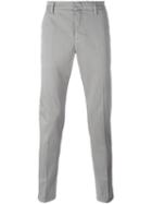 Dondup 'gaubert' Trousers, Men's, Size: 32, Grey, Cotton/spandex/elastane