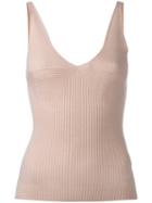 T By Alexander Wang Ribbed Knit Camisole, Women's, Size: Small, Pink/purple, Merino