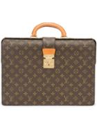 Louis Vuitton Vintage Logo Print Briefcase