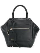 Versace Trapeze Medusa Tote - Black