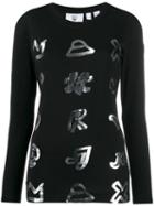 Rossignol Metallic Print Performance Top - Black