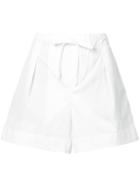 Vince Tie Waist Shorts - White
