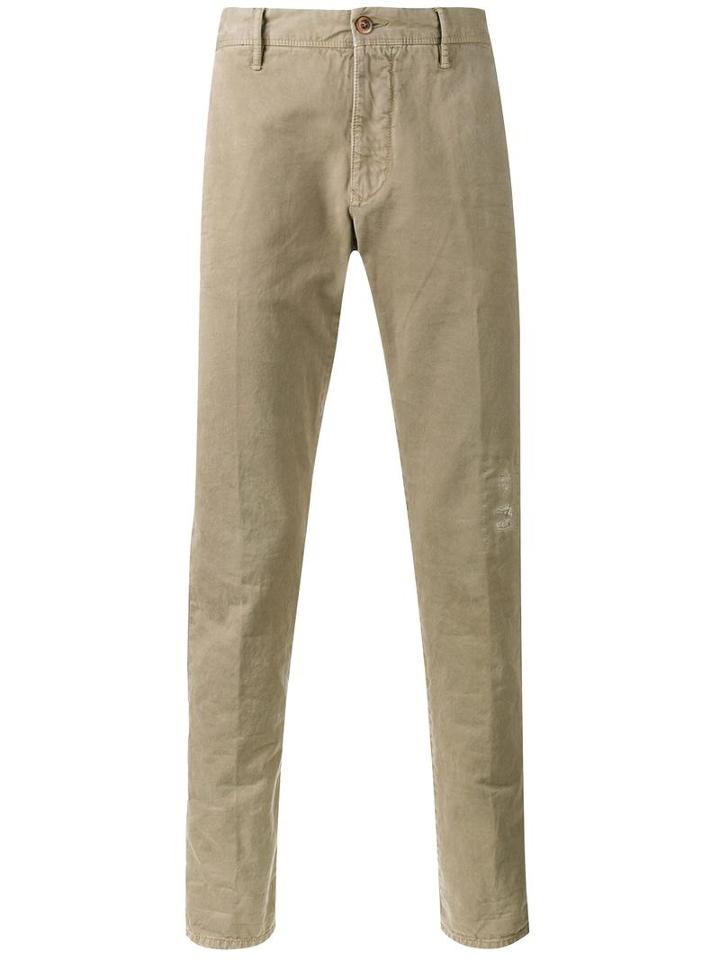 Incotex Classic Chinos, Men's, Size: 34, Nude/neutrals, Cotton