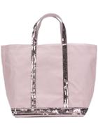 Vanessa Bruno Sequin Detail Tote Bag - Pink & Purple