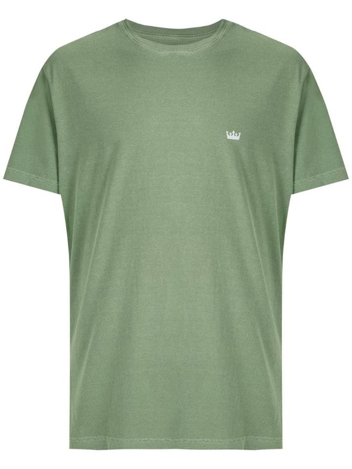 Osklen Stone Coroa Classic Print T-shirt - Green