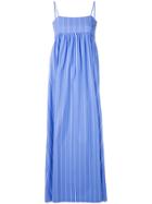 Erika Cavallini Long Striped Dress - Blue