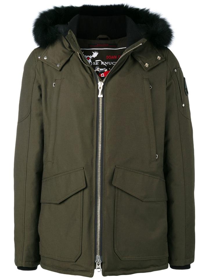 Moose Knuckles Padded Parka - Green