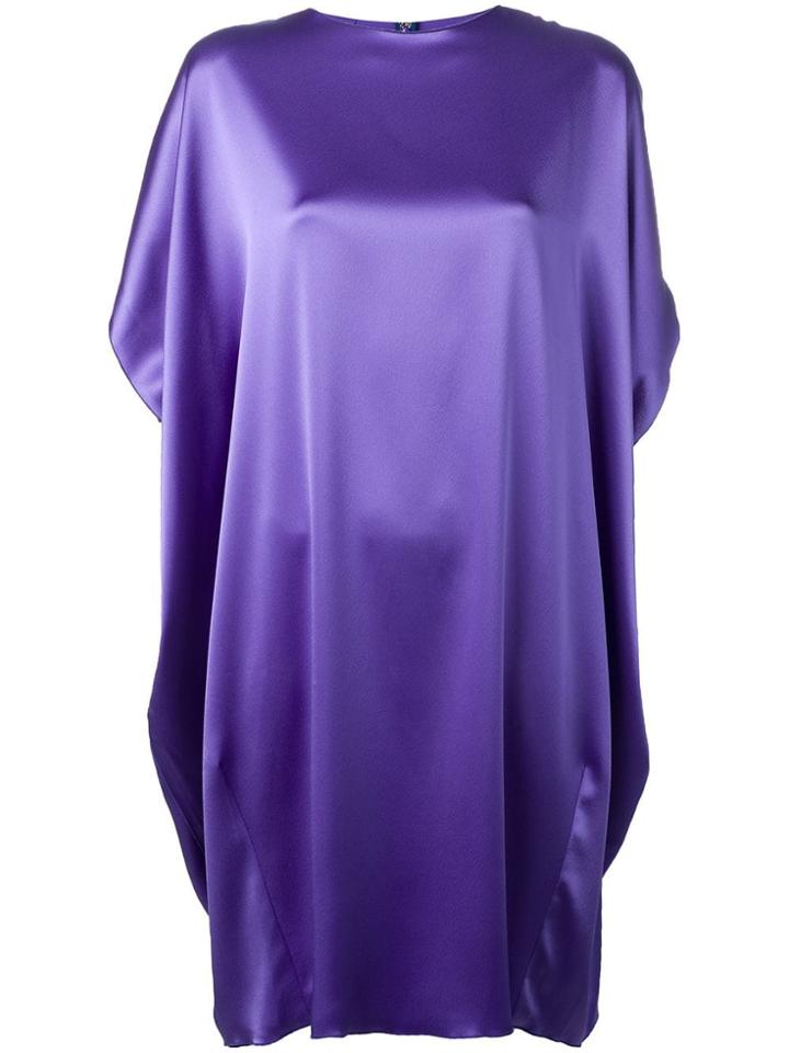 Gianluca Capannolo Oversized Fit Dress - Purple