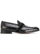 Salvatore Ferragamo Strap Detail Loafers - Black