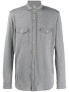 Eleventy Texas Buttoned Shirt - Grey
