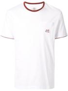 Kent & Curwen Contrast-collar Logo T-shirt - White