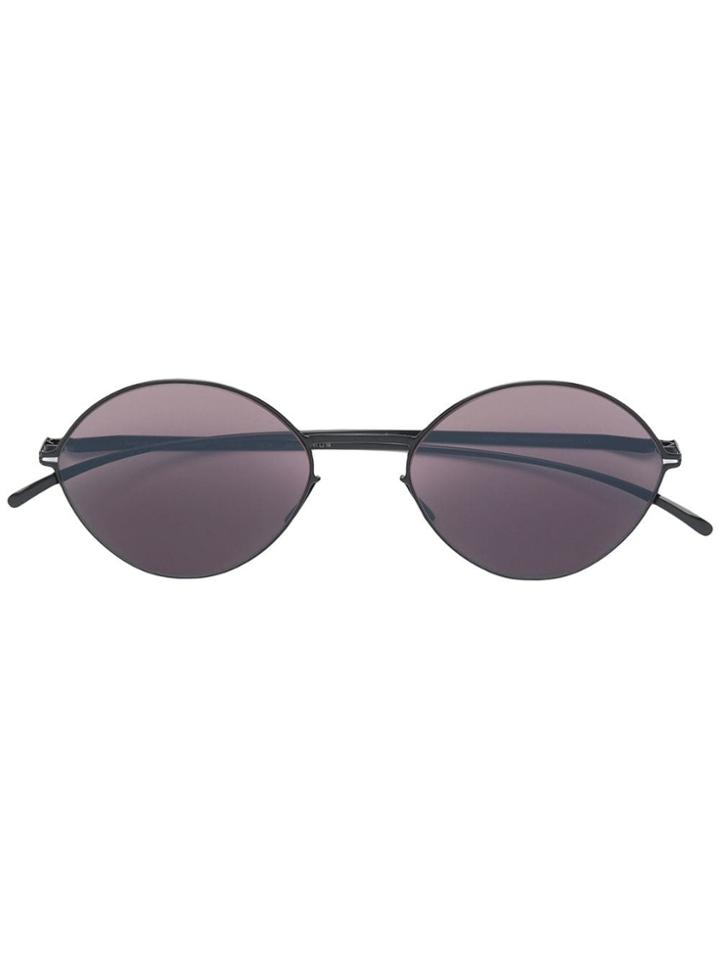 Mykita Mykita X Maison Margiela Eye Shaped Sunglasses - Black