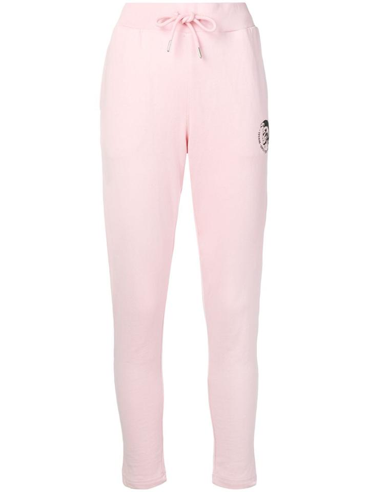 Diesel Logo Track Pants - Pink