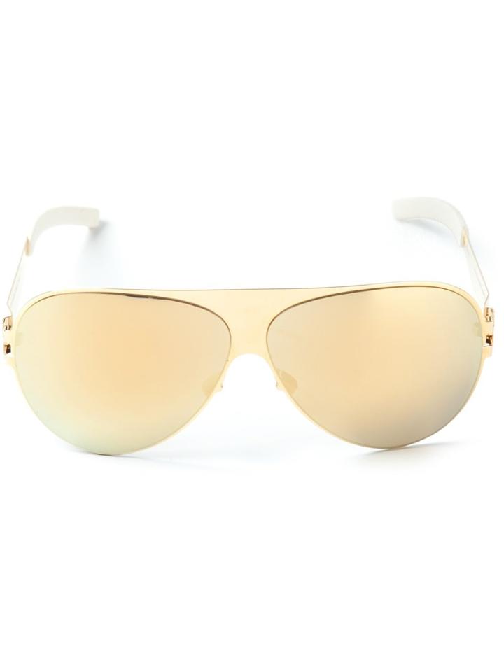 Mykita Mirror Sunglasses - Metallic