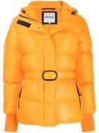 Kenzo Belted Padded Jacket - Orange