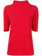 Fabiana Filippi Shortsleeved Sweater - Red