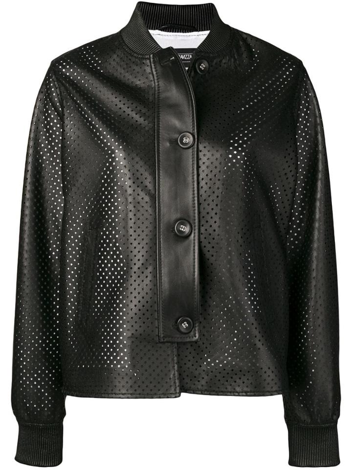 Simonetta Ravizza Ibiza Leather Jacket - Black
