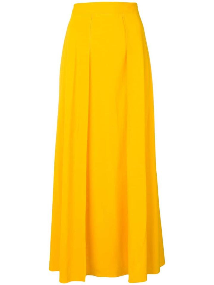 Maison Rabih Kayrouz Flared Maxi Skirt - Yellow