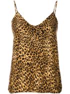 Anine Bing Gwyneth Cami Top - Brown