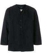 Visvim Cropped Sleeves Shirt Jacket - Black