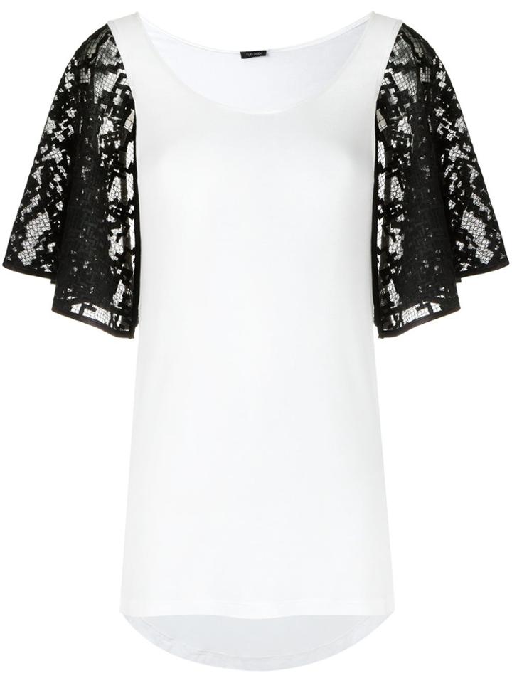 Tufi Duek Lace Blouse - White