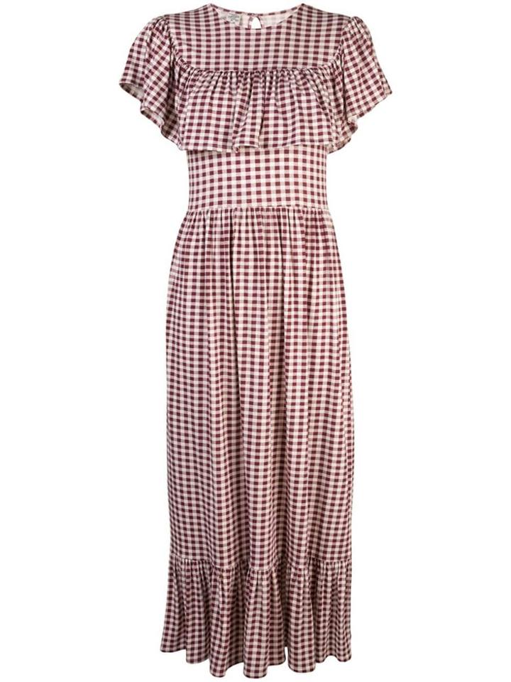 Baum Und Pferdgarten Jannie Gingham Dress - Red