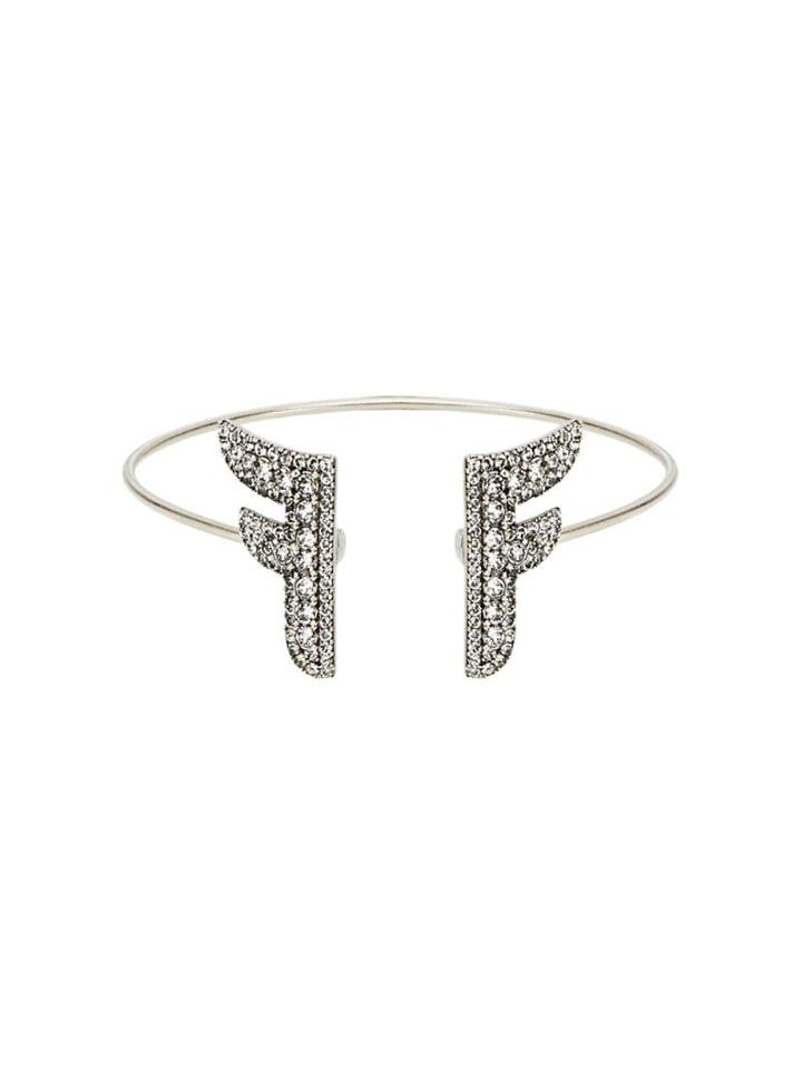 Fendi - F179b-vintage Silver +crys