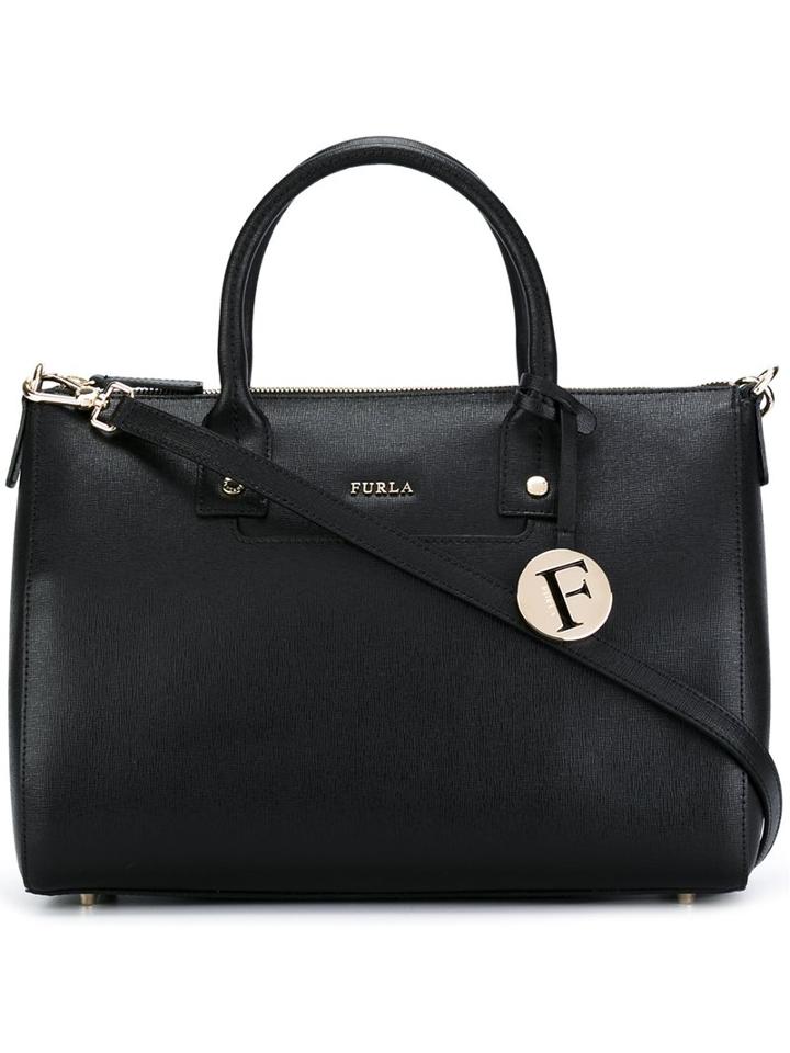 Furla - Small Tote Bag - Women - Leather - One Size, Women's, Black, Leather