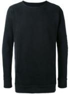 Greg Lauren Slim-fit Longsleeve T-shirt - Black