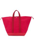 Cabas Large Bowler Bag - Red
