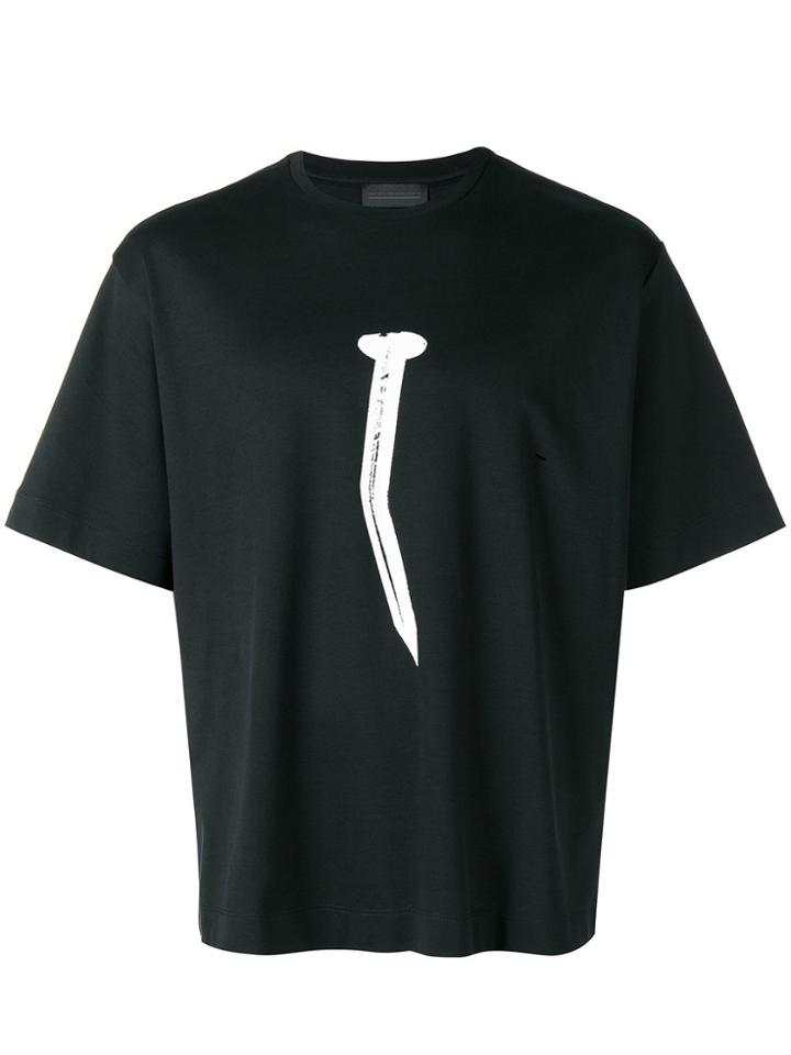 Diesel Black Gold Nail Printed T-shirt