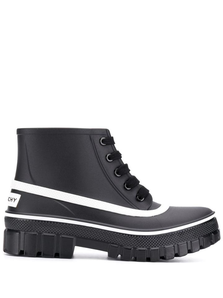 Givenchy Chunky Ankle Boots - Black