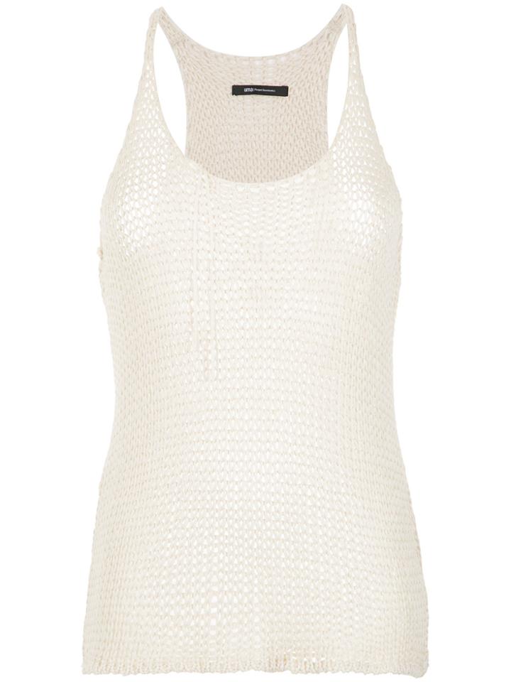 Uma Raquel Davidowicz Knitted Tank - Nude & Neutrals