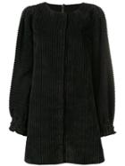 Dolce & Gabbana Pre-owned Ribbed Longsleeved Dress - Black