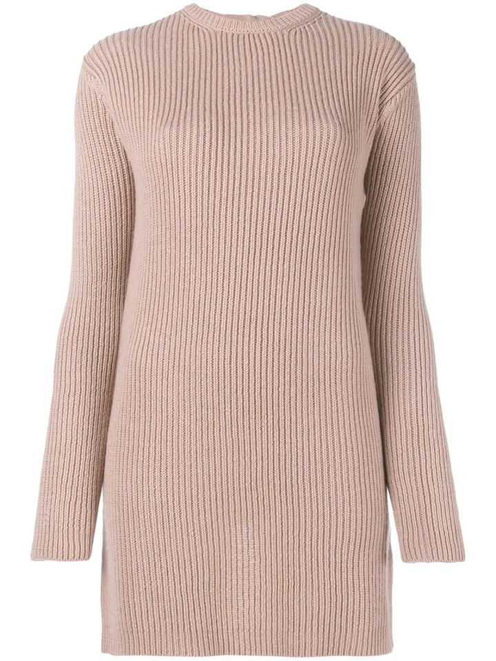 Valentino Tie Back Jumper, Women's, Size: Medium, Pink/purple, Cashmere