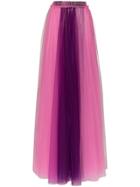 Viktor & Rolf Layered Tulle Maxi Skirt - Multicolour