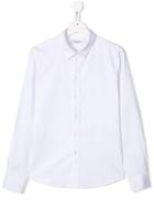 Paolo Pecora Kids Classic Fitted Shirt - White