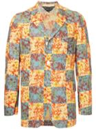 Comme Des Garçons Vintage Tie-dye Checkerboard Jacket - Multicolour