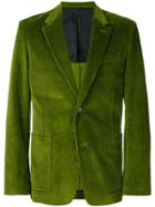 Ami Paris Half-lined Two Buttons Jacket - Green