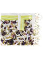 Dorothee Schumacher Multi Printed Scarf, Women's, Linen/flax