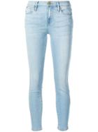 Frame Classic Ankle Skinny Jeans - Blue