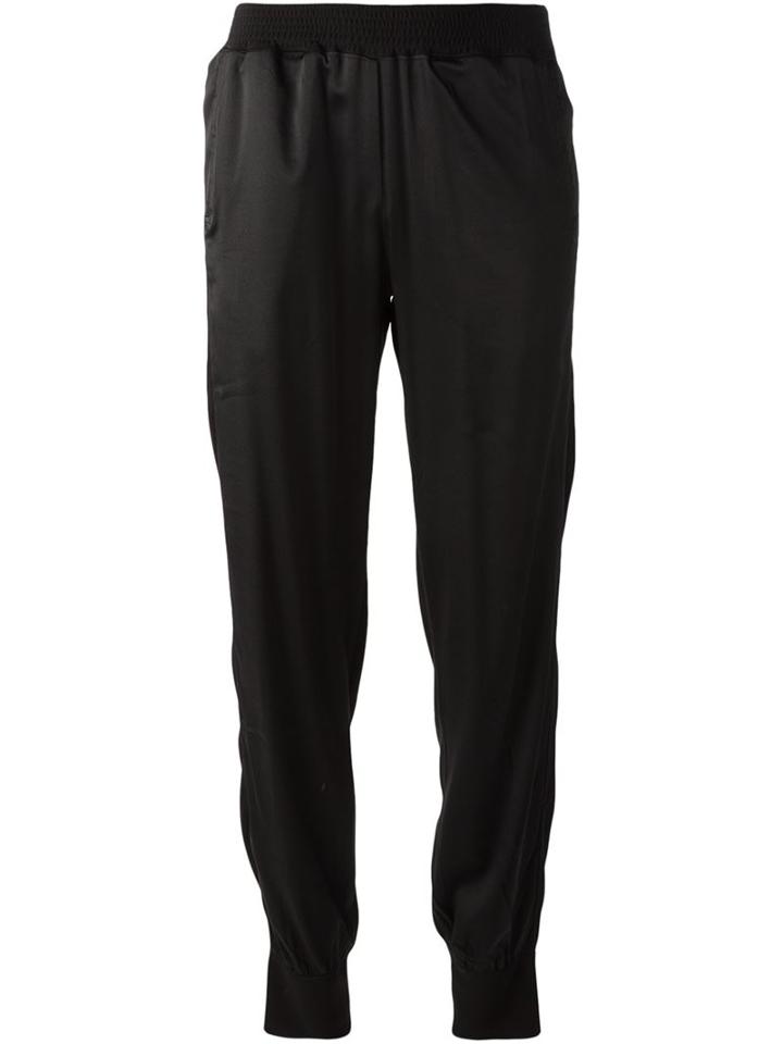 Tsumori Chisato Loose Fit Trousers, Women's, Size: 2, Black, Silk/polyester/polyurethane/triacetate