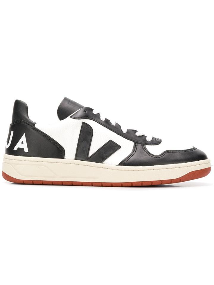Veja Mesh Logo Sneakers - Black