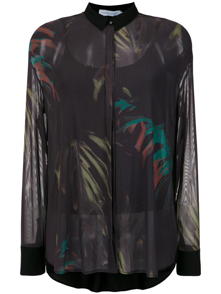 Mara Mac Foliage Print Shirt - Unavailable