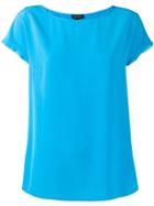 Escada Short-sleeved Blouse - Blue