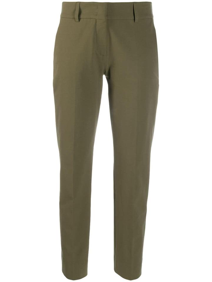 Piazza Sempione Slim Fit Chinos - Green