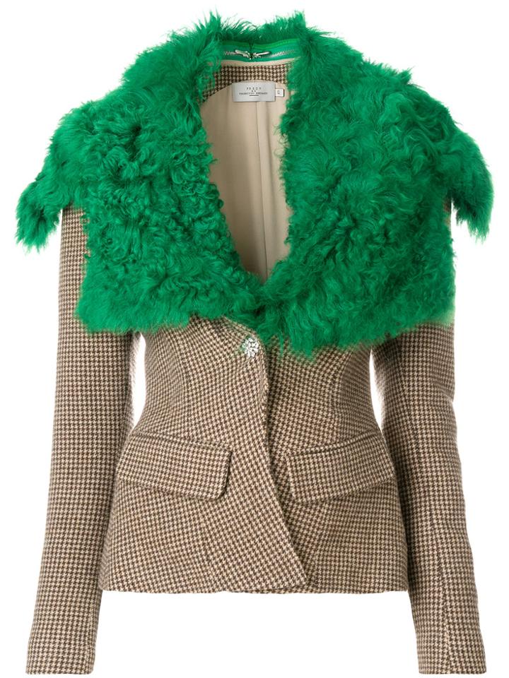 Preen By Thornton Bregazzi Otis Jacket - Brown
