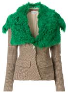 Preen By Thornton Bregazzi Otis Jacket - Brown
